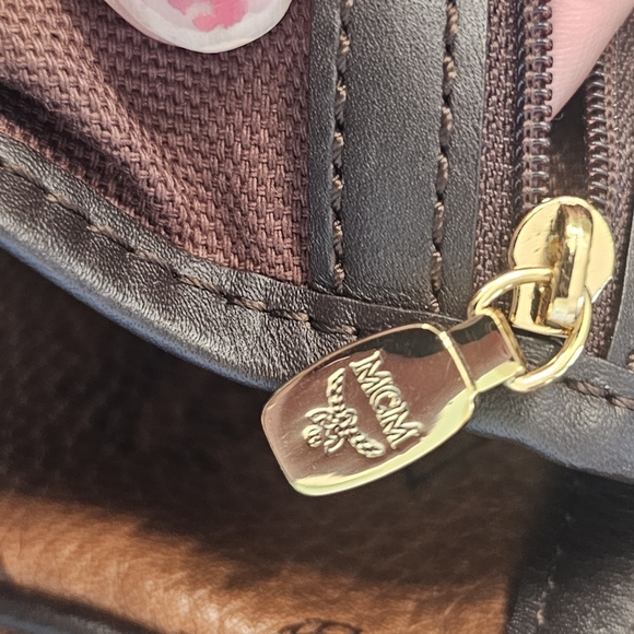 MCM Brown Satchel Bag - Picture 12 of 14